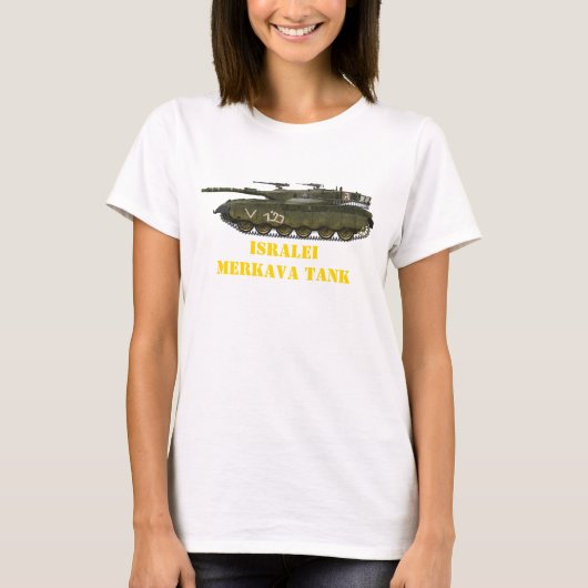 T-SHIRT MERKAVA TANK (Devant)