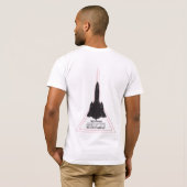 T-shirt Merle SR-71 (Dos entier)