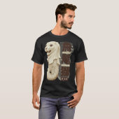 T-shirt Merlion Fantaisiste (Devant entier)