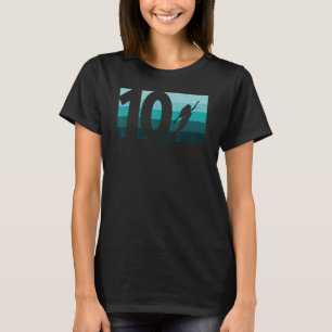 T-shirt Mermaid 10th Birthday Design