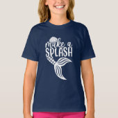 T-shirt Mermaid Beach | Faire un splash (Devant)