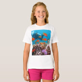 T-shirt Mermaid célèbre (Devant entier)