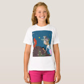 T-shirt Mermaid célèbre (Devant entier)