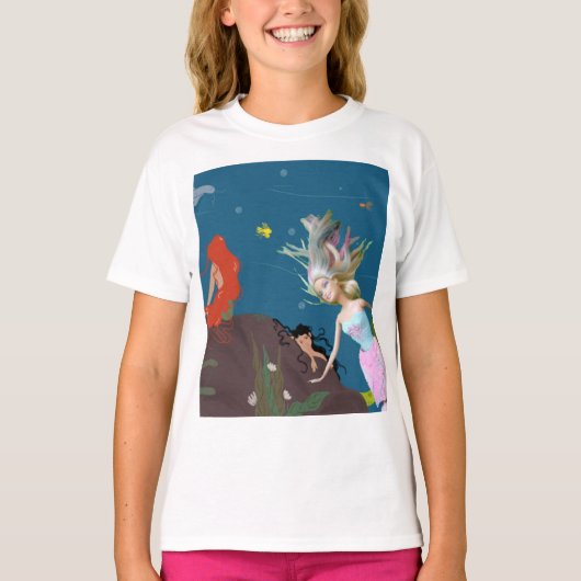 T-shirt Mermaid célèbre (Devant)