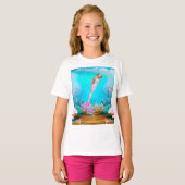 T-shirt Mermaid célèbre (Devant entier)