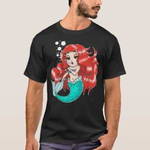 T-shirt Mermaid Fumer des algues Aiguilles Aiguilles Pot F