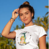 T-shirt MERMAID HIGH TAIL "NOM VOTRE PLAGE"