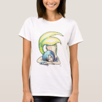 Mermaid imaginaire de l'échec T Chemises et chars