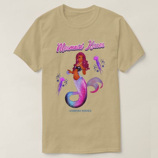 T-shirt Mermaid Kisses (Design devant)