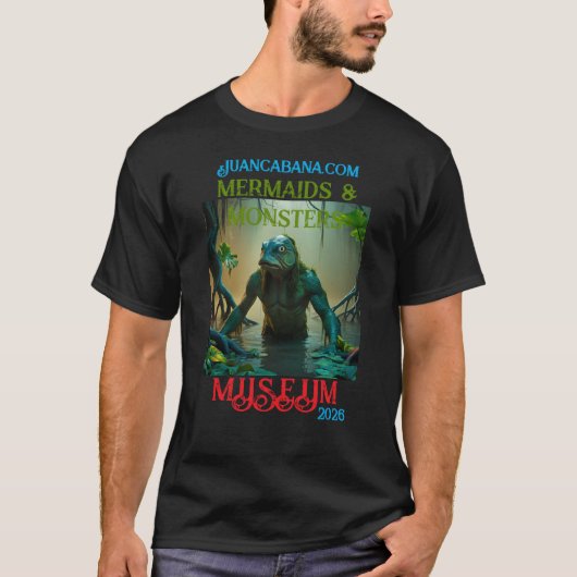T-shirt Mermaid & Monsters Museum 2026 (Devant)