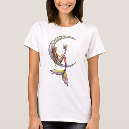 T-shirt Mermaid Moon Imaginaire Débardeur d'art (Devant)