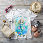 T-shirt Mermaid on dry land