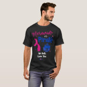 T-shirt Mermaid or Pirate We Both Love You Gender Reveal P (Devant entier)
