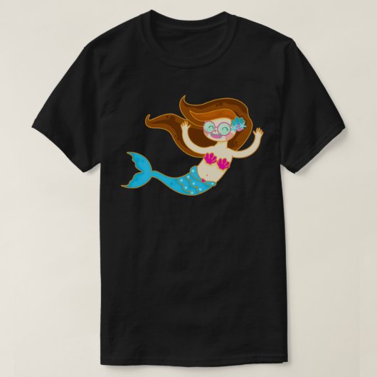 T-shirt Mermaid Pixie Surprise 2 (Design devant)