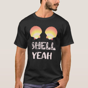 T-shirt Mermaid Shell Bra Party Costume Beach Festival Ell