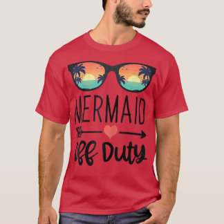 T-shirt Mermaid Sunglass - Mermaid Off Duty 562