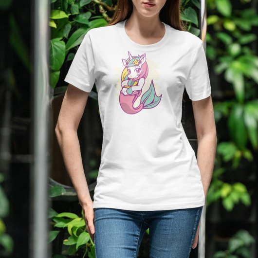 T-shirt Mermaid Unicorn