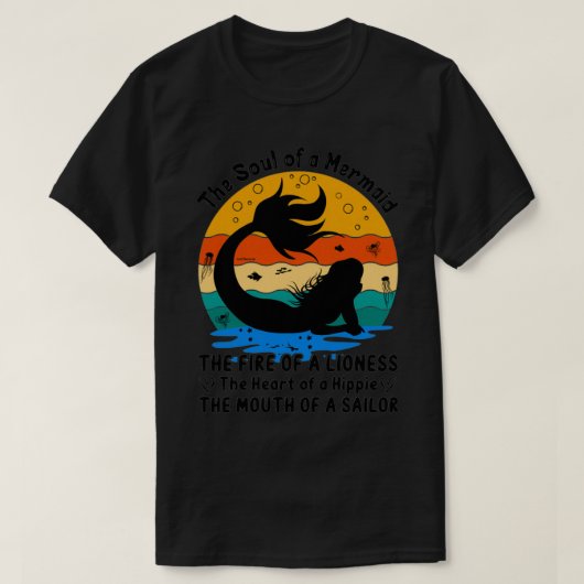 T-shirt Mermaionnes femmes piscine (Design devant)