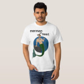 T-shirt Merman au coeur (Devant entier)