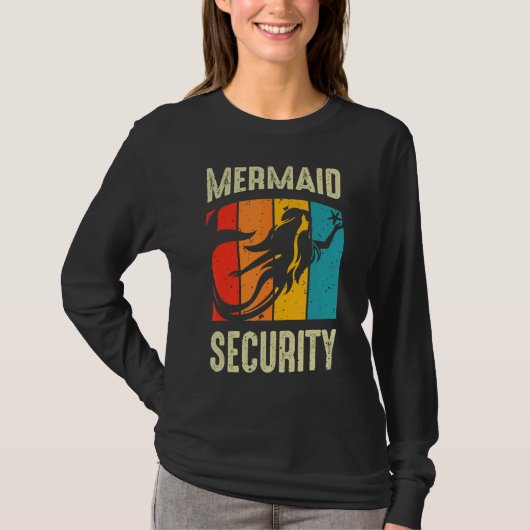 T-shirt Mermann Mermaid Security 2 (Devant)