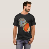 T-shirt Mérou Géant (Peinture Acrylique) (Devant entier)