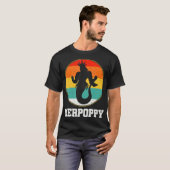 T-shirt Merpopo Sécurité Merman Mermaid Grandpa Fish Gran (Devant entier)