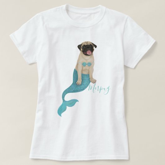 T-shirt Merpug (Design devant)