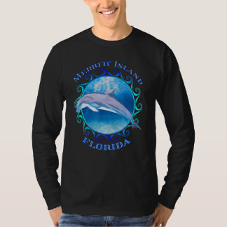 T-shirt Merritt Island Floride Vacances Souvenir Dauphin
