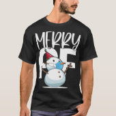 T-shirt Merry Af (Devant)