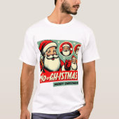 T-shirt Merry and Bright Christmas (Devant)