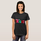 T-shirt Merry And Bright Maximalist Christmas Toddler T Sh (Devant entier)