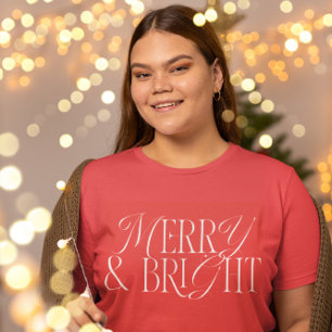 T-shirt Merry & Bright Classic