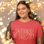 T-shirt Merry & Bright Classic