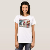 T-shirt Merry & Bright Days Christmas Memory (Devant entier)