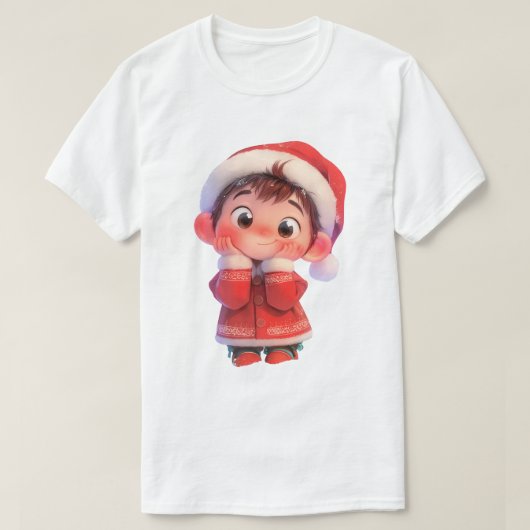 T-shirt Merry & Bright Magic (Design devant)
