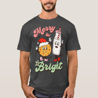 T-shirt Merry Bright Tis Season Vacances de Noël Wo