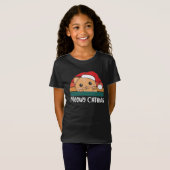 T-Shirt Merry Catmas Funny Chat jeu de Noël (Devant entier)