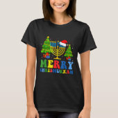 T-shirt Merry Chrismukkah 2024 Happy Hanukkah Christmas Sa (Devant)