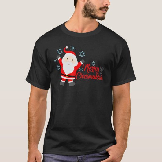 T-shirt Merry Chrismukkah Hanoukka Et Christmas Ugly Swea (Devant)