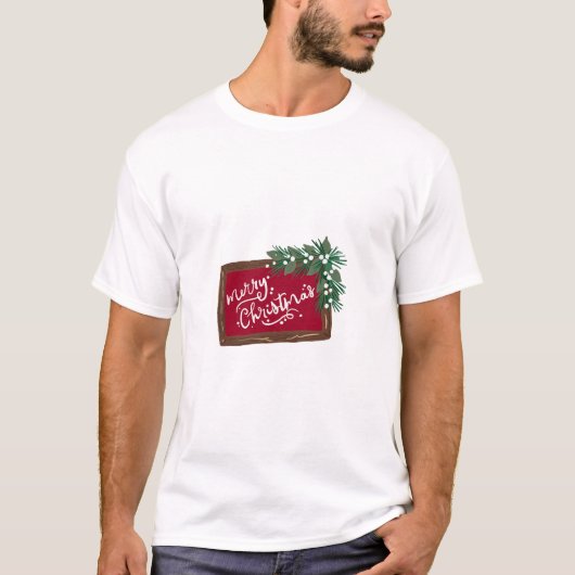 T-shirt Merry Christmas (Devant)
