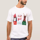 T-shirt Merry christmas (Devant)