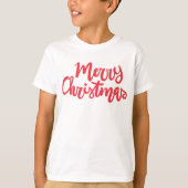 T-shirt Merry christmas (Devant)