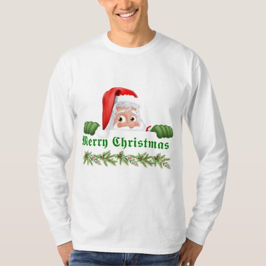 T-shirt Merry christmas  (Devant)