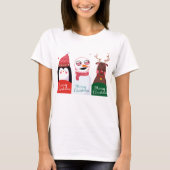T-shirt Merry christmas (Devant)
