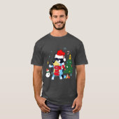 T-shirt Merry Christmas Bandit Dad gift retro friend (Devant entier)