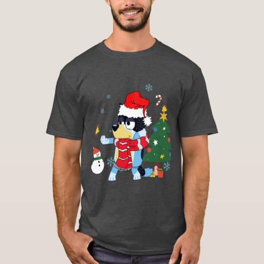 T-shirt Merry Christmas Bandit Dad gift retro friend (Devant)