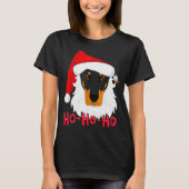 T-shirt Merry Christmas Doberman Dog Tshir Xmast (Devant)