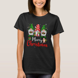 T-shirt Merry Christmas Gnomes Xmas Family Men Women