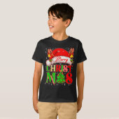 T-shirt Merry Christmas Santa Hat Family Matching Pajamas (Devant entier)