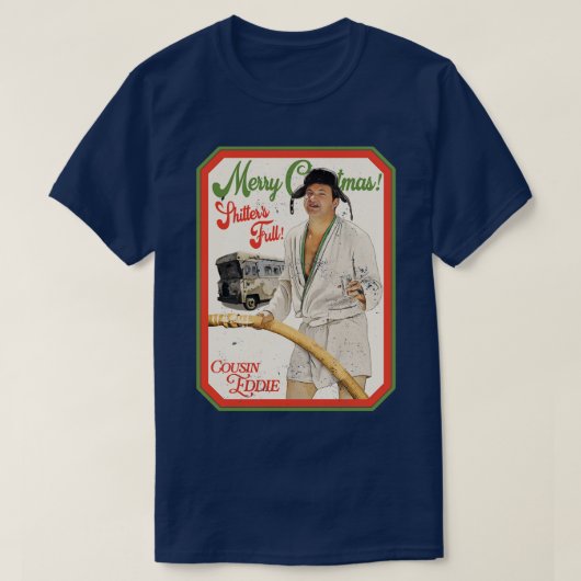 T-shirt Merry Christmas Shitters Full (Design devant)